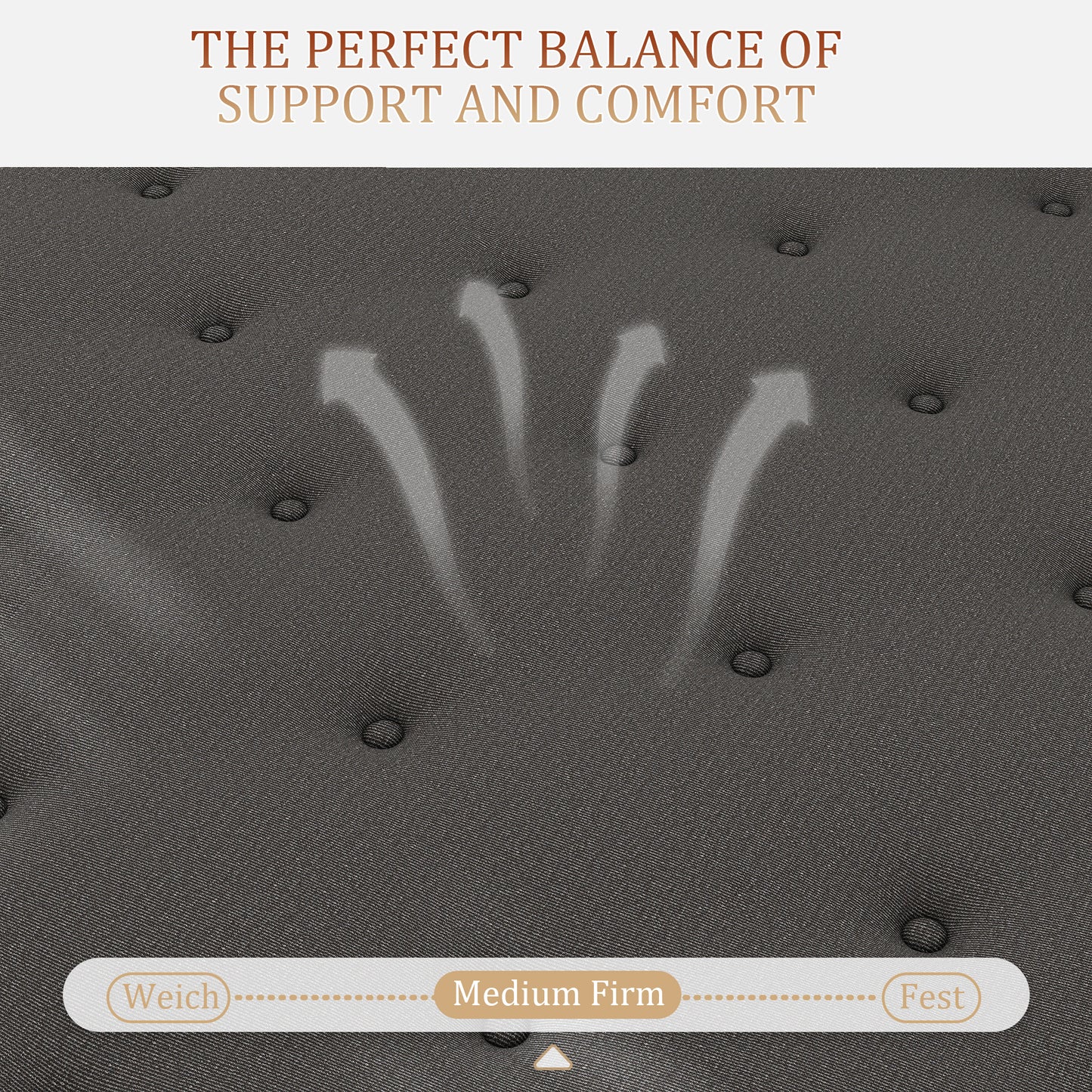 lemontalking 12/14 INCH TWIN FULL QUEEN KING MATTRESS ,HYBRID MATTRESSES MEDIUM FIRM IN A BOX