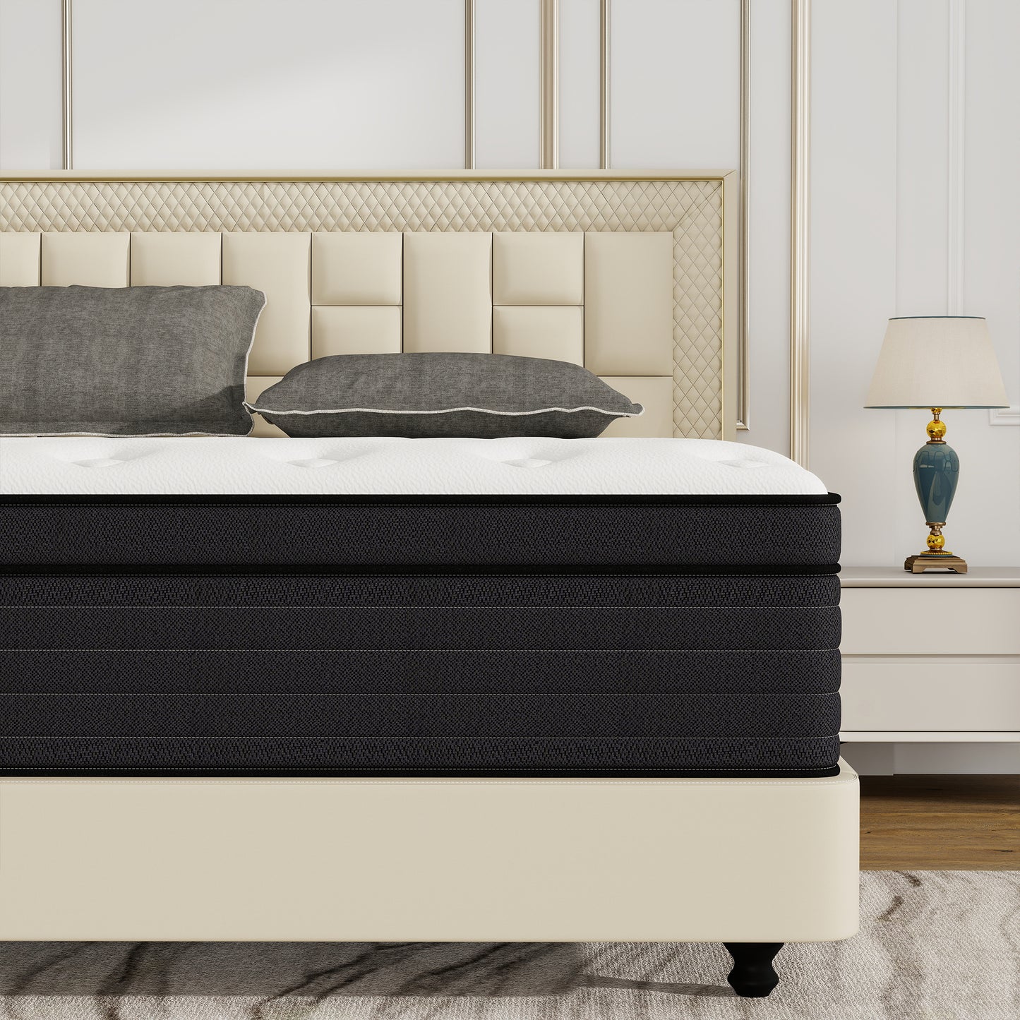 YILICY 10 /12/14 INCH TWIN FULL QUEEN KING ADULT MATTRESS WITH POCKET SPRING HYBRID MEMORY FOAM MEDIUM FIRM MATTRESS