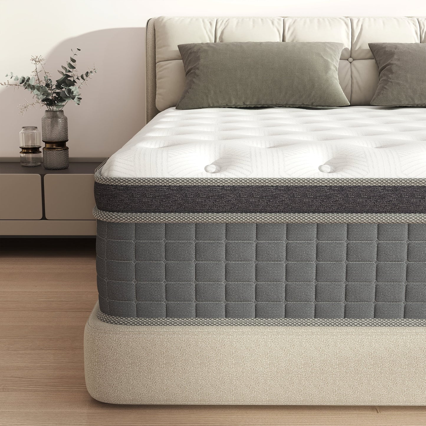 Abunitt 10/12/14 INCH TWIN FULL QUEEN KING MATTRESS MEDIUM COMFORT TWIN SIZE FOR ADULT HYBRID MATTRESS IN A BOX