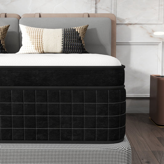 DalisTairy 12/14 INCH TWIN FULL QUEEN KING MATTRESS ,HYBRID MATTRESSES MEDIUM FIRM IN A BOX