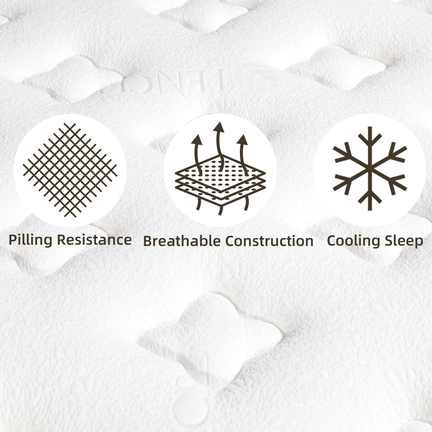 DalisTairy 10/12/14 INCH TWIN FULL QUEEN KING MATTRESS MEDIUM COMFORT TWIN SIZE FOR ADULT HYBRID MATTRESS IN A BOX