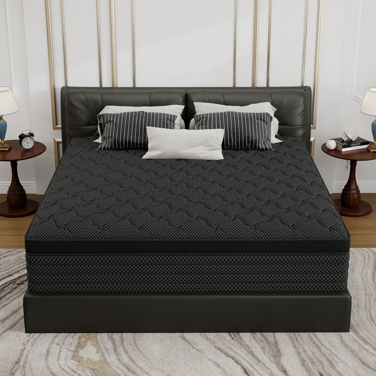 DalisTairy 12 INCH TWIN MATTRESS MEDIUM COMFORT TWIN SIZE FOR ADULT HYBRID MATTRESS IN A BOX