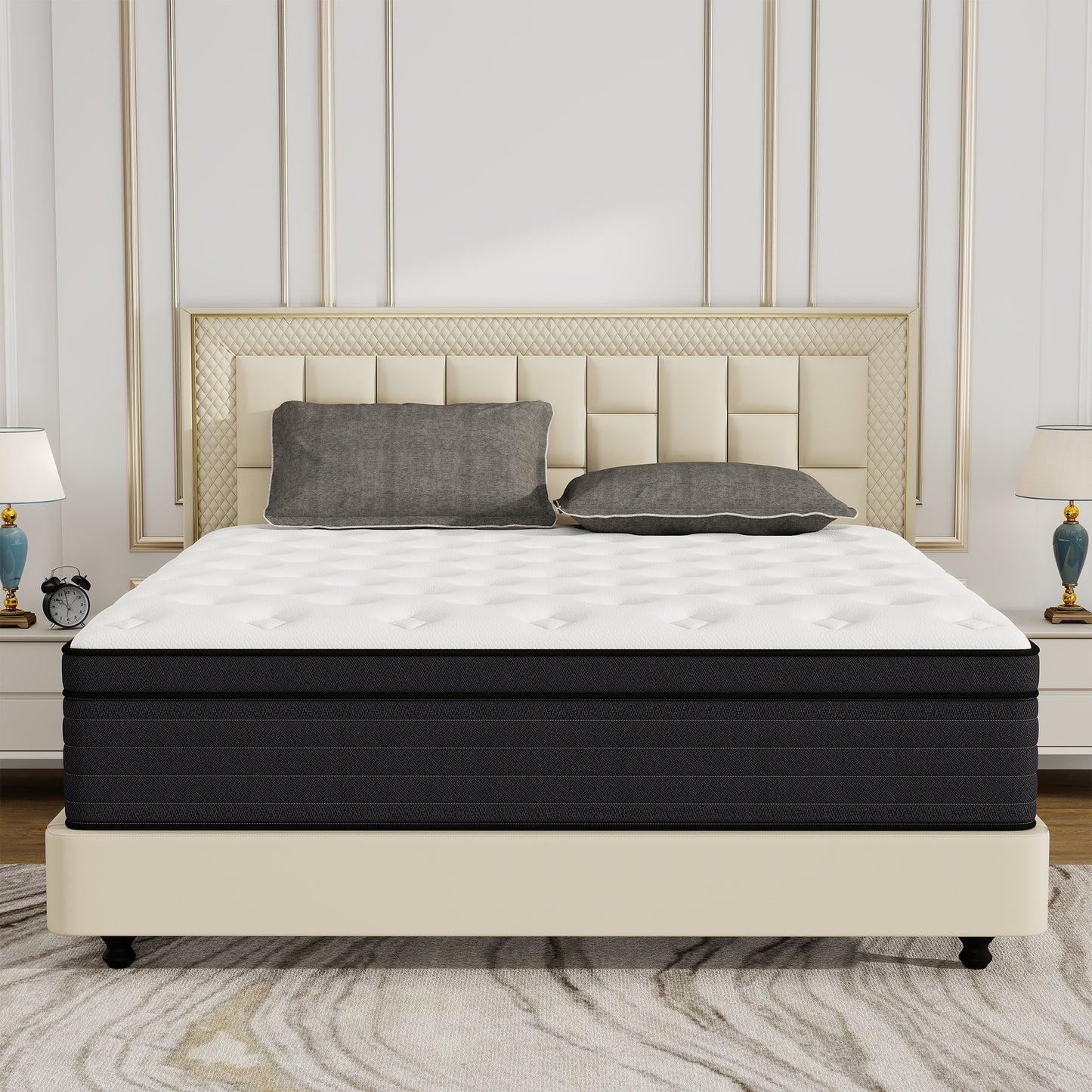 YILICY 10 /12/14 INCH TWIN FULL QUEEN KING ADULT MATTRESS WITH POCKET SPRING HYBRID MEMORY FOAM MEDIUM FIRM MATTRESS