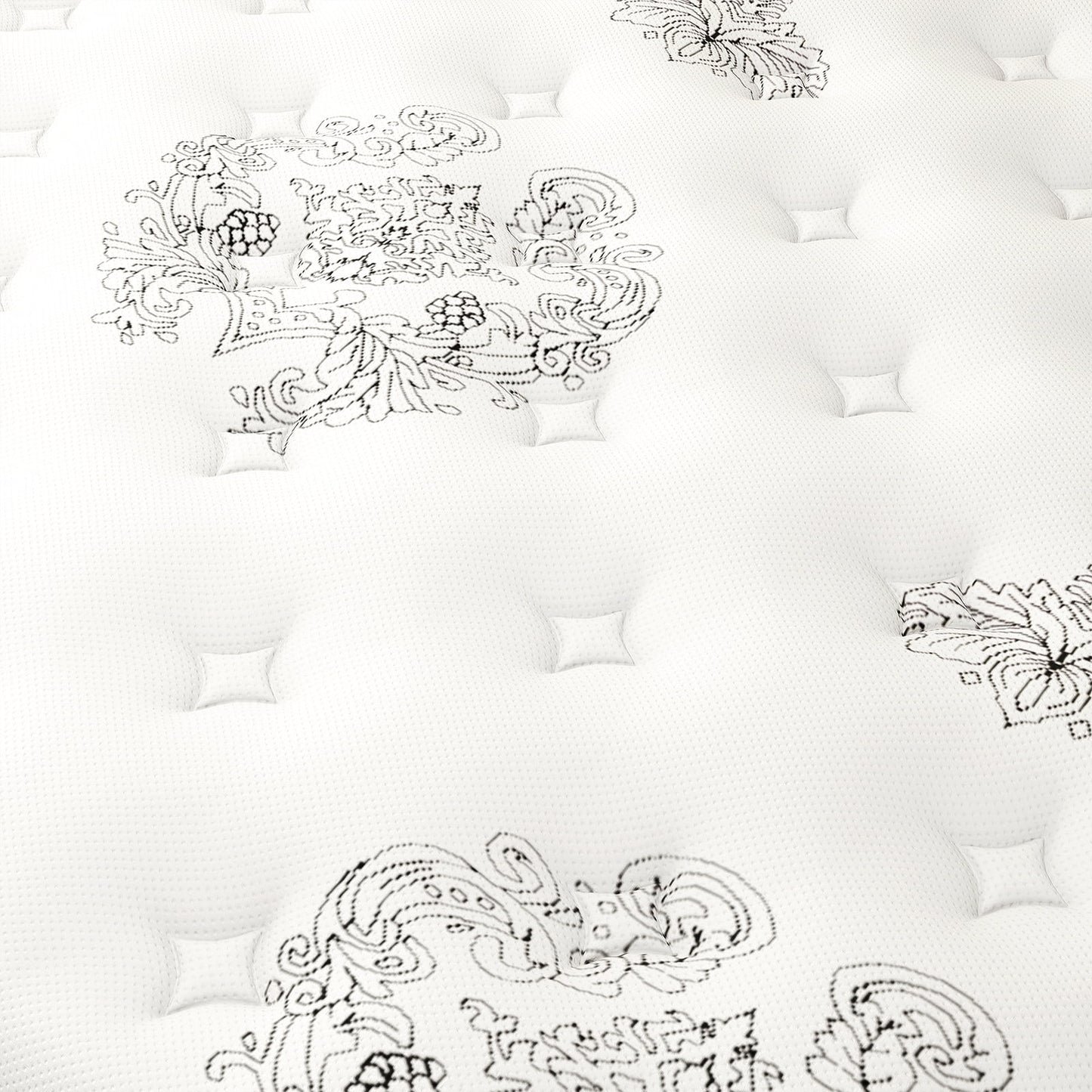 Mulinature 12/14 INCH TWIN FULL QUEEN KING MATTRESS ,HYBRID MATTRESSES MEDIUM FIRM IN A BOX