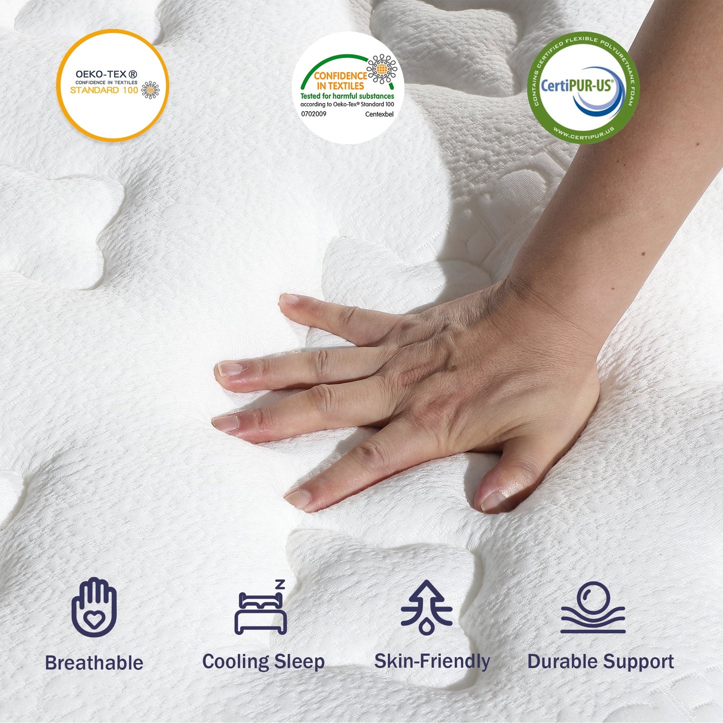 DalisTairy 8/10/12/14 INCH TWIN FULL QUEEN KING MATTRESS MEDIUM COMFORT TWIN SIZE FOR ADULT HYBRID MATTRESS IN A BOX