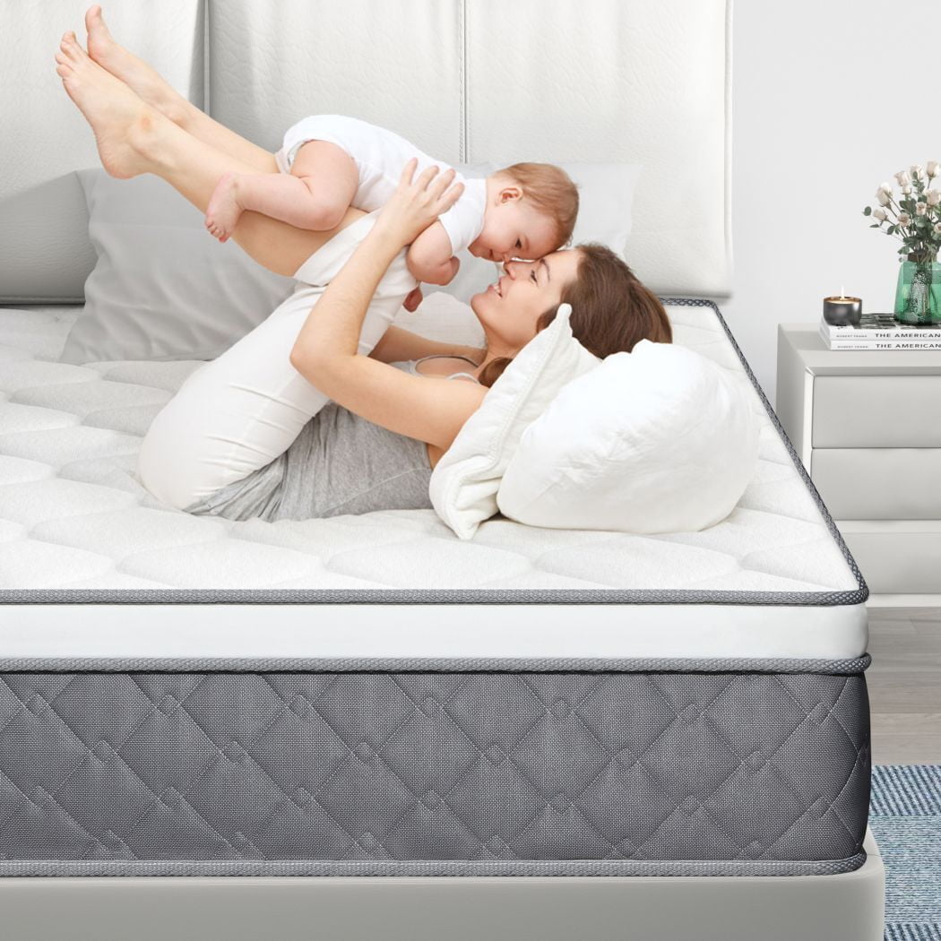 DalisTairy 12/14 INCH TWIN FULL QUEEN KING MATTRESS MEDIUM COMFORT TWIN SIZE FOR ADULT HYBRID MATTRESS IN A BOX