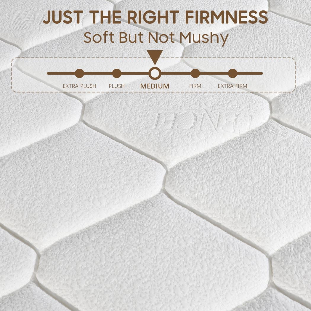 DalisTairy 12/14 INCH TWIN FULL QUEEN KING MATTRESS MEDIUM COMFORT TWIN SIZE FOR ADULT HYBRID MATTRESS IN A BOX