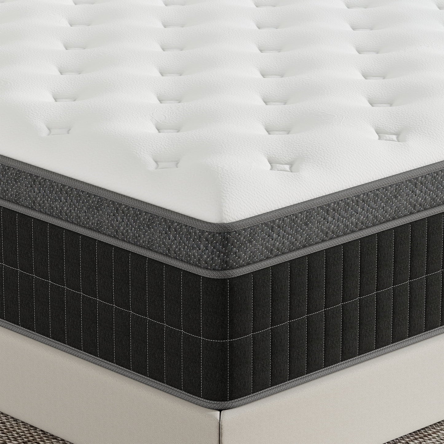 Abunitt 10/12/14 INCH TWIN FULL QUEEN KING MATTRESS MEDIUM COMFORT TWIN SIZE FOR ADULT HYBRID MATTRESS IN A BOX