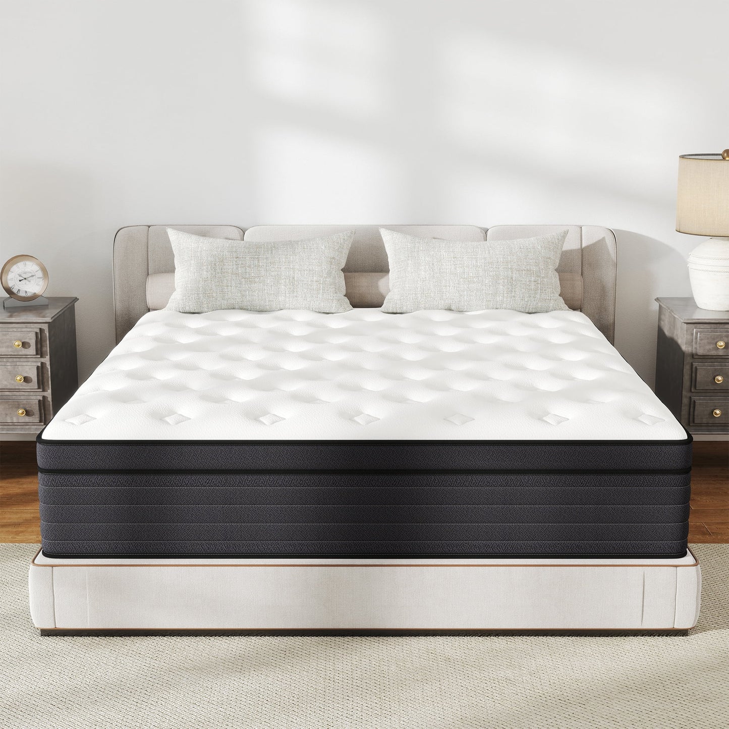 DalisTairy 8/10/12/14 INCH TWIN FULL QUEEN KING MATTRESS MEDIUM COMFORT TWIN SIZE FOR ADULT HYBRID MATTRESS IN A BOX