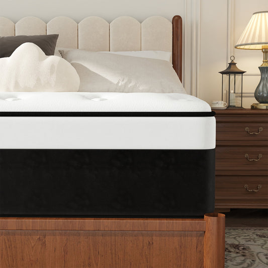 Mulinature 12 INCH TWIN MATTRESS MEDIUM COMFORT TWIN SIZE FOR ADULT HYBRID MATTRESS IN A BOX