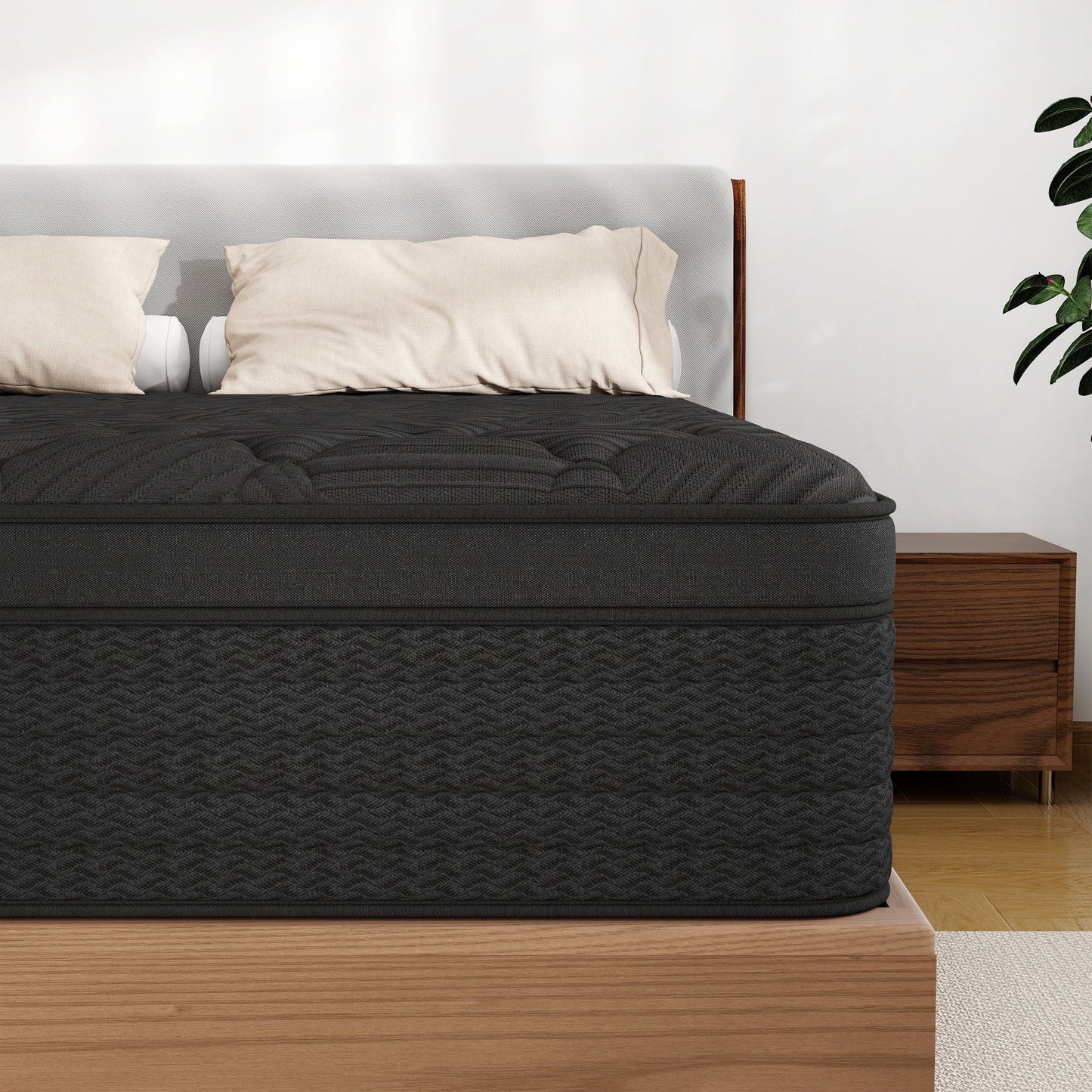 Kviwasha 12/14 INCH TWIN FULL QUEEN KING MATTRESS MEDIUM COMFORT TWIN SIZE FOR ADULT HYBRID MATTRESS IN A BOX