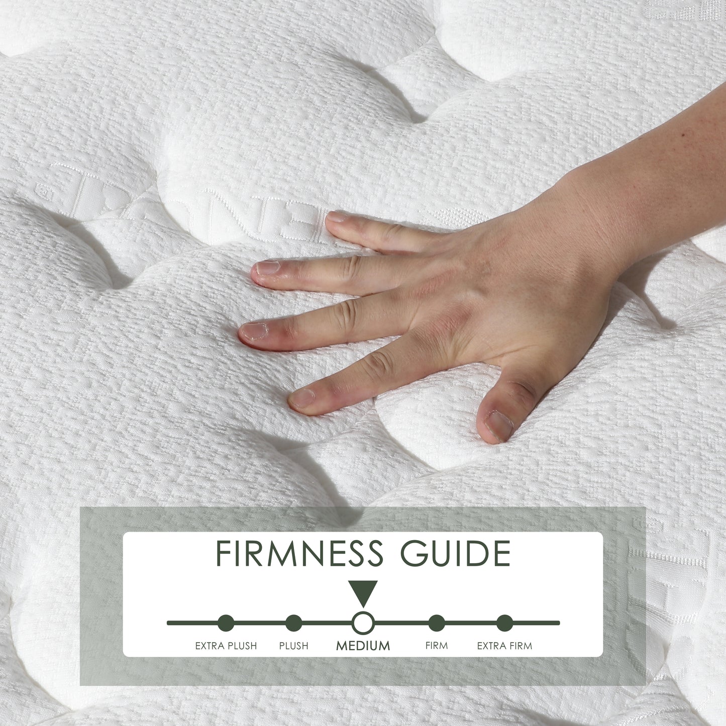 lemontalking 8/10/12/14 INCH TWIN FULL QUEEN KING MATTRESS MEDIUM COMFORT TWIN SIZE FOR ADULT HYBRID MATTRESS IN A BOX