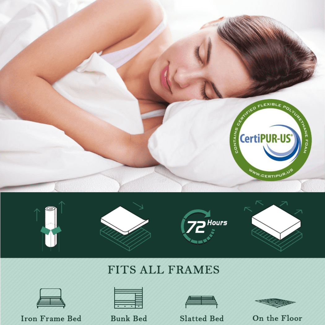 DalisTairy 12/14 INCH TWIN FULL QUEEN KING MATTRESS ,HYBRID MATTRESSES MEDIUM FIRM IN A BOX