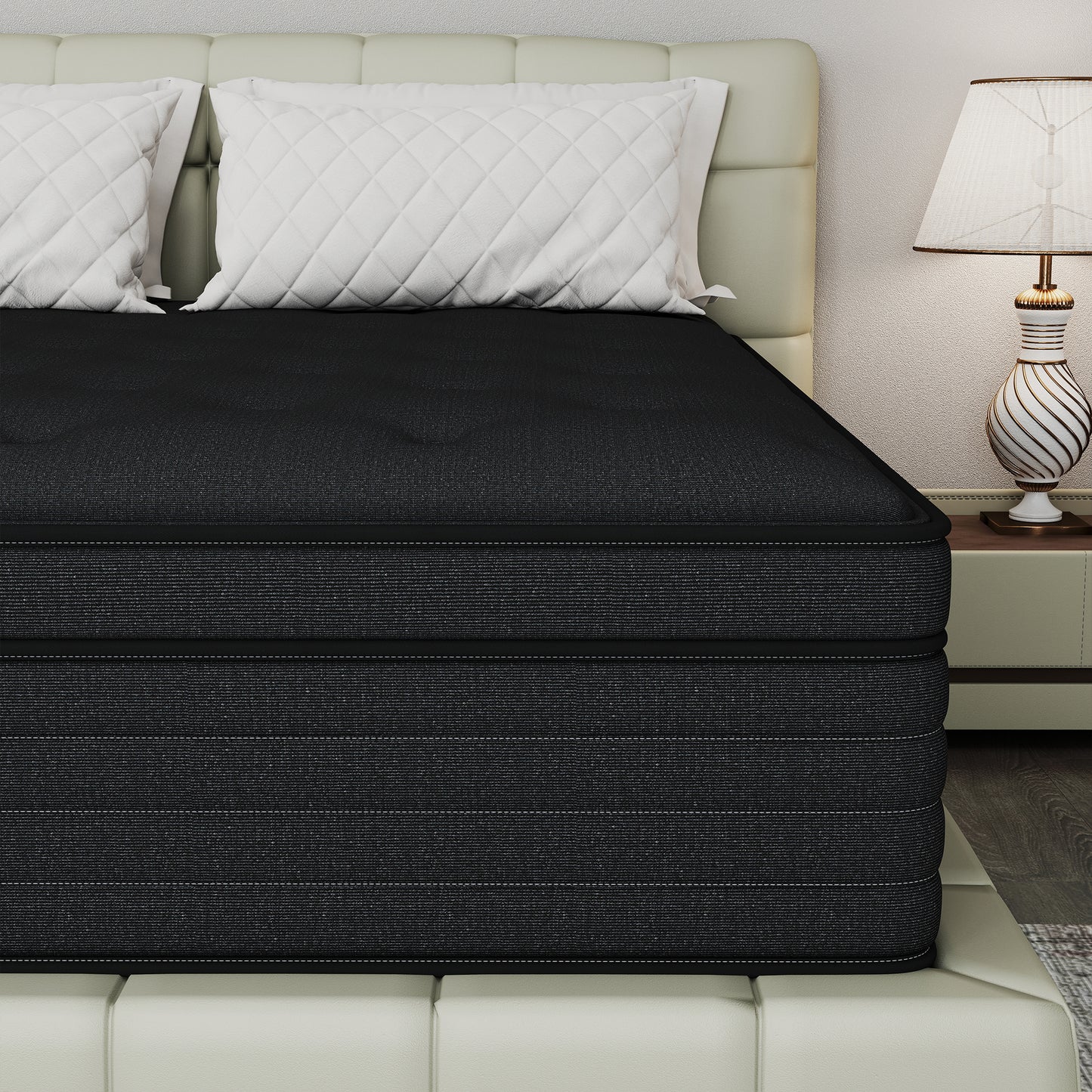 Yilicy 8/10/12/14 INCH TWIN FULL QUEEN KING ADULT MATTRESS WITH POCKET SPRING HYBRID MEMORY FOAM MEDIUM FIRM MATTRESS