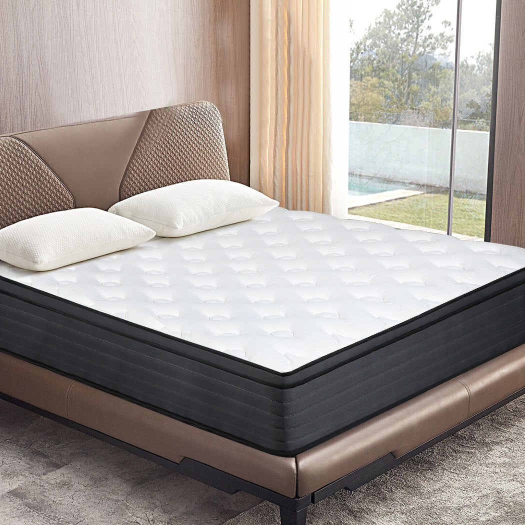 lemontalking 12/14 INCH TWIN FULL QUEEN KING MATTRESS ,HYBRID MATTRESSES MEDIUM FIRM IN A BOX